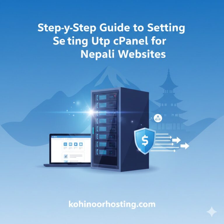 Step-by-Step Guide to Setting Up cPanel for Nepali Websites
