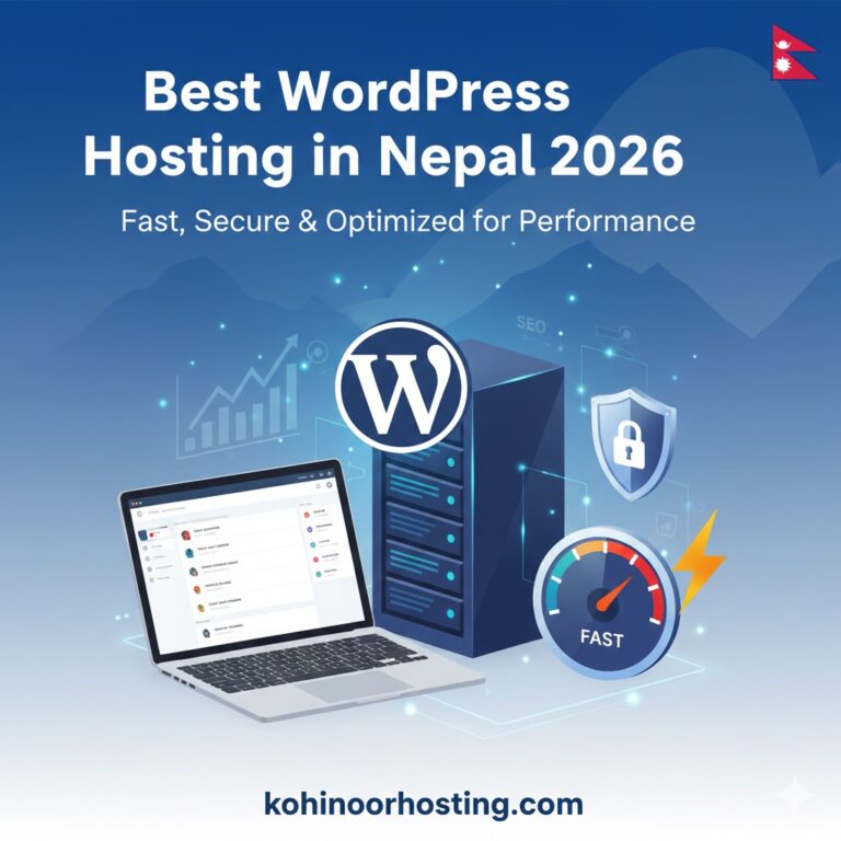 Best WordPress Hosting in Nepal 2026 – KohinoorHosting Blog
